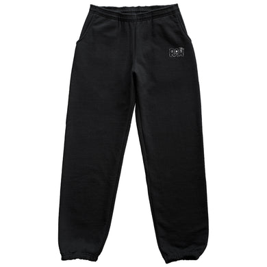 EMBROIDERED LOGO SWEATPANTS